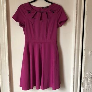 Purple Skater Dress
